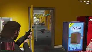 GTA 5 - Lifeinvader Office Shootout + Six Star Escape (RDE 3.1.1)