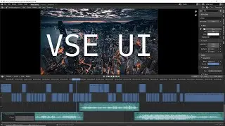 How to make a simplified workspace for the Blender Video Sequence Editor