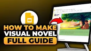How To Make Visual Novel On Google Slides (FAST & EASY) | 100% WORKS | NO Yapping, To The Point!