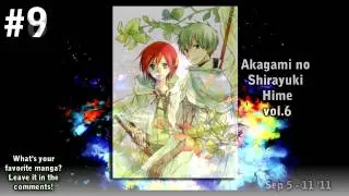 This Week in Manga Rankings - 4 - September 5th - 11th - TWIMR