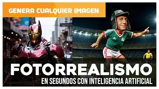 FOTORREALISMO sin limites. Genera imagenes en segundos con INTELIGENCIA ARTIFICIAL