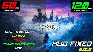 How To Install LukeFZ FSR 3 Mod Into Hogwarts Legacy + UI /HUD Fixed