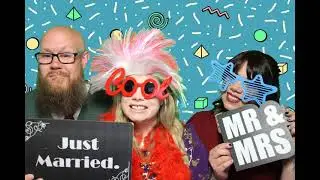 Alan & Kelli's #weddingphotobooth @thecoachmanhotel Kilsyth last night.