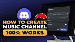 How To Create a Music Channel On Discord (FAST & EASY) | 100% WORKS | Discord Create Music Channel
