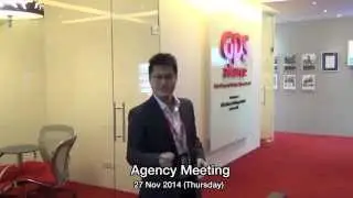 GPS Agency Meeting on 27 Nov 2014
