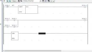 Fanuc ladder creating single push button program for toggling OUTPUT on and off