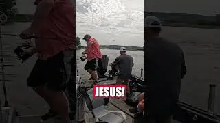 We Hit A Wing Dam #fail #fails #boatcrash #crash
