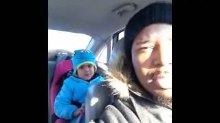 Ridin with the youngsta