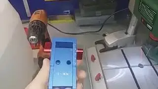 Косой шуруп из простого самореза.