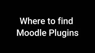 How to find Plugins for Moodle Instance Moodle Plugin Directory