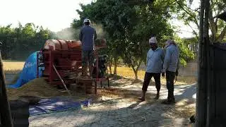 Thresher machine | মৰণা মৰা মেচিন