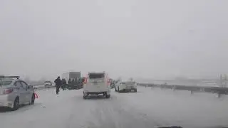 Массовое ДТП на трассе "Кемерово-Новокузнецк"