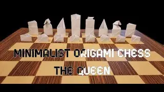 Minimalist Origami Chess: The Queen