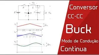Conversor CC-CC Buck - Modo de Condução Contínua - CCM