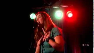 Erica singing 'Where does my heart beat now'