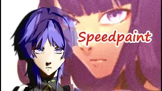 In Their Image Animation Process || Genshin Impact Speedpaint