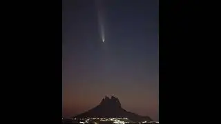 Excelente video #cometa  #Tsuchinshan