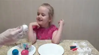 Красим яйца, наклеиваем наклейки. Готовимся к пасхе