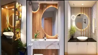New model wash basin mirror ideas / Amazing wash basin mirror designs