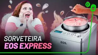 Sorveteira EOS: Sorvete feito na hora, sem esforço