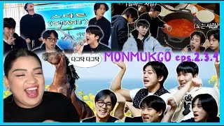 MONSTA X - MONMUKGO Eps. 2,3,4 | Reaction