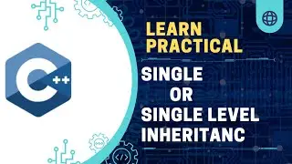 Single inheritance in c++ language || learn programing language