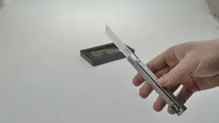 KAPESNÍ NŮŽ "ROTATE BLADE" STŘÍBRNÝ