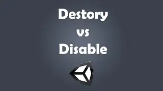 Destroying vs Disabling components in Unity