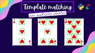 CONTANDO OBJETOS ❤️ con TEMPLATE MATCHING | OpenCV con Python