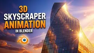 3D Skyscraper Animation in Blender Tutorial