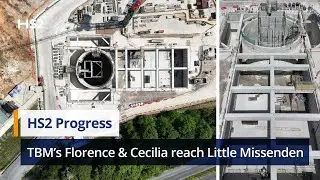 Tunnel progress as HS2’s ‘Florence’ and ‘Cecilia’ reach Little Missenden