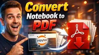 How to convert Jupyter notebook to pdf -  Best and Easy way | Jupyter notebook to pdf