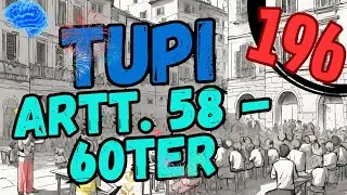 TI PREPARO AL CONCORSO PUBBLICO: Testo Unico Pubblico Impiego- TUPI - ARTT. 58 - 60ter | Lezione 196