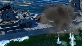 Far kill with the torpedoed on WAR THUNDER.