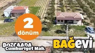 Bozcaada'da Satılık 2120 m² arazi içinde 4+1 bağ evi, Bozcaada, Çanakkale