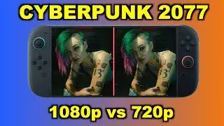 Switch 2 Cyberpunk 2077 Side-by-Side: Performance vs Quality Mode!