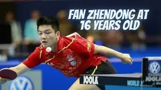 16 Years Old Fan Zhendong Destroying Best Players In The World