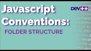 Javascript Conventions:: Folder Structure