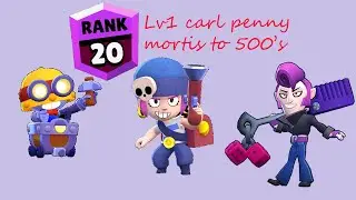 lv1 Mortis,Penny,Carl to 500's