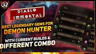 Best Legendary Gems & Combination For Current Demon Hunter Builds | Diablo Immortal