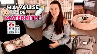 Je prépare ma VALISE de MATERNITÉ + Salle de Naissance ! 👶🏻​🍼​