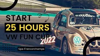 My start of the race - Spa 25 hours VW Fun Cup 2022 - Spa Francorchamps