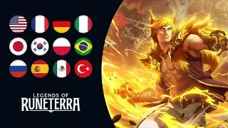 Sett - All Voice Lines - All Languages | Legends of Runeterra