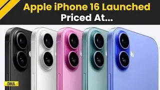Apple Launches New iPhone 16 With Apple Intelligence, A18 Bionic Chip | iPhone 16 Launch