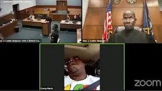 VIRAL VIDEO Man driving on suspended license Calls Judge while Driving 😂