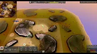 Beyond All Reason   Practice game   1 v 2 simpleAI