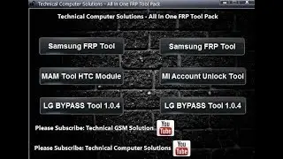 All In One FRP Tool Pack