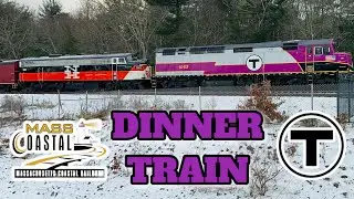 MASS COASTAL / MBTA DINNER TRAIN - 1/19/2024 SPECIAL TRAIN