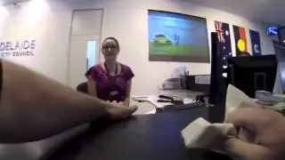 Paying a parking ticket in pennies!