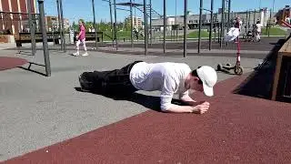 Перцев Константин. 1 мин. 50 сек. Планка. 19 мая 2024 г.